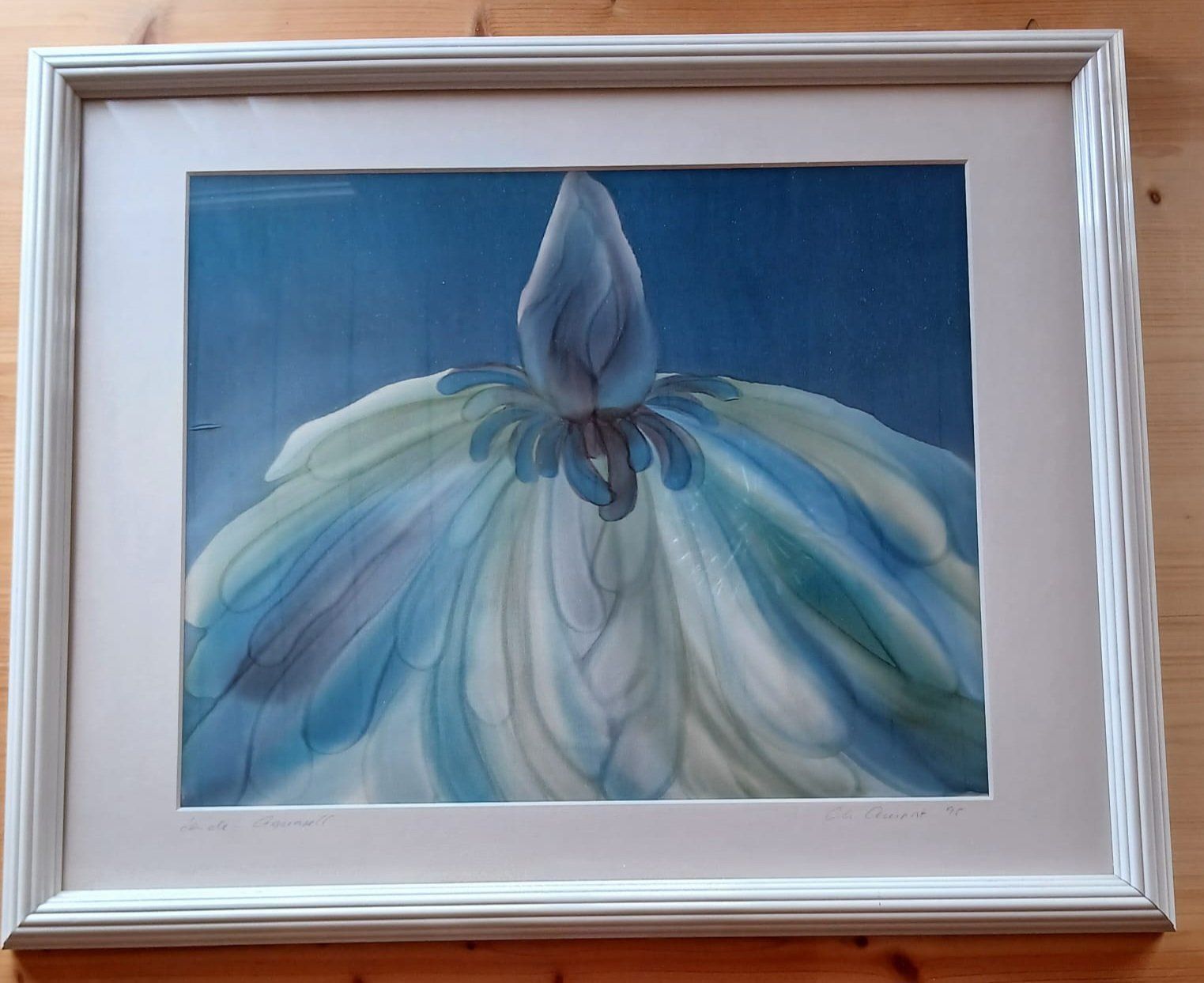 Dipinti: Ensemble Aquarell-Seidenmalerei – Usato da Krauchthal venduto da mago371 1