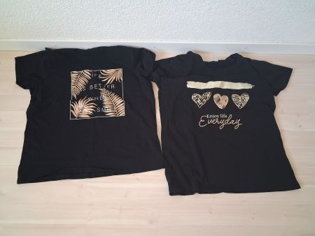 2 X NEUE T SHIRT M