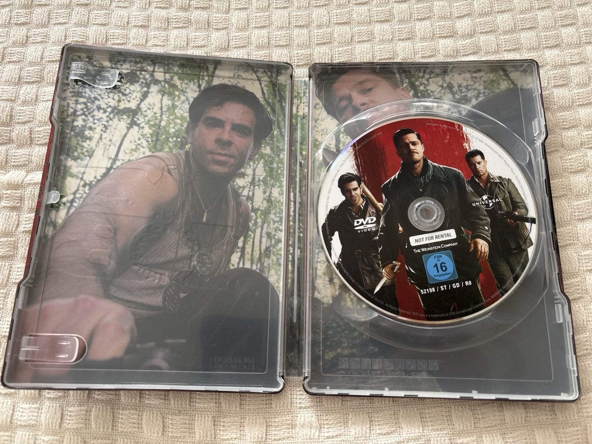 Alle DVDs: Inglorious basterds steelbook DVD – Gebraucht aus Oberentfelden von Rabaelikus 3