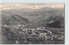 Gruss aus TURBENTHAL - schöne Panoramasicht