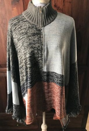 Poncho "Urban Revivo", Gr. 36 bis 40