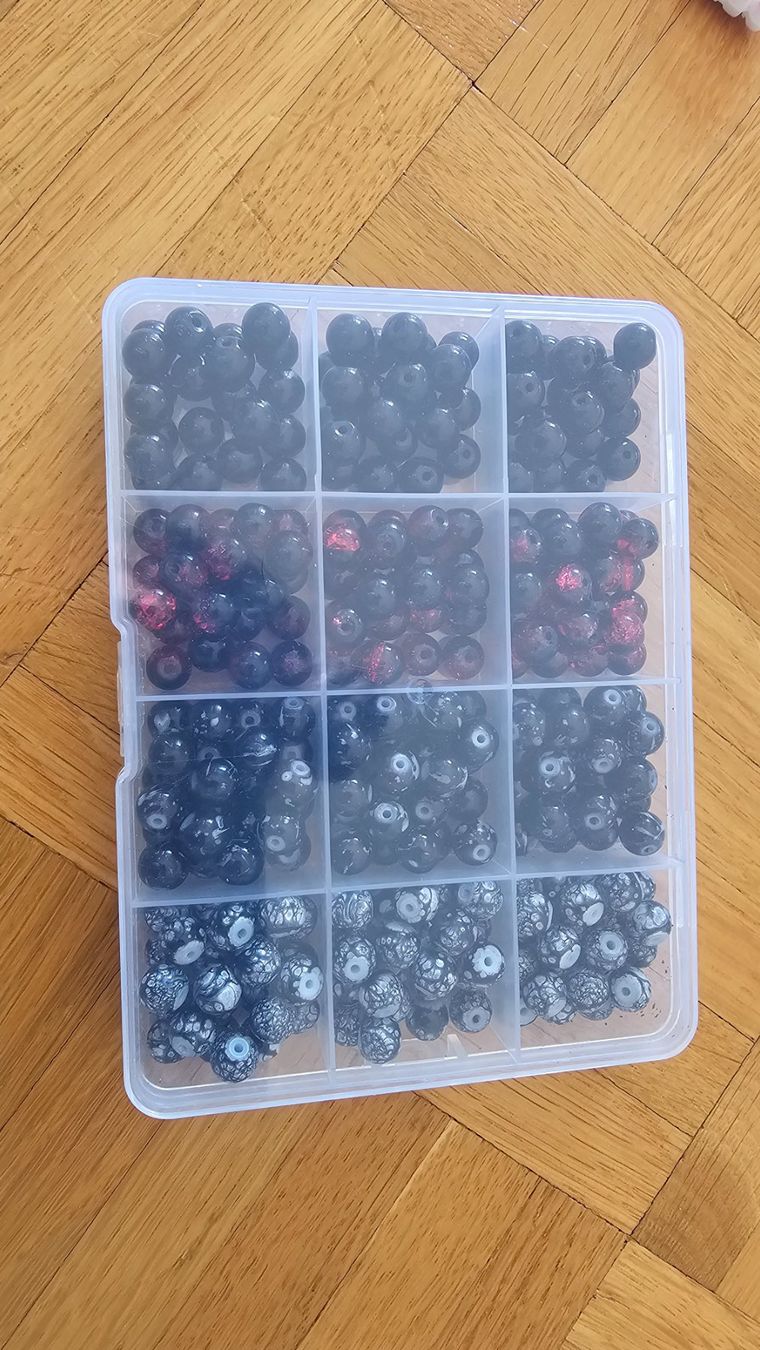 Perle (finte): Bastelperlen Set – Nuovo (secondo la descrizione) da Klingnau venduto da anduril_25