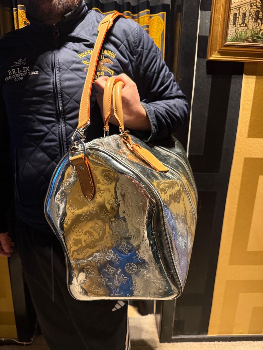 Louis Vuitton Taschen: Louis Vuitton Keepall in SILBER – Gebraucht aus Zürich von all_766h 2