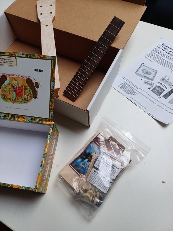 Cigar Box Ukulele Kit Kaufen auf Ricardo