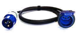 Camping Kabel Uebergangskabel CEE16-3 auf CH T23 IP55 3x2,5