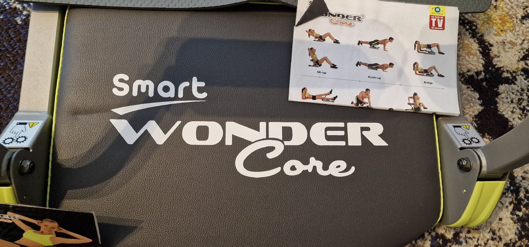 Hometrainer: Wonder Core Smart Bauchtrainer mit DVD  – Neu (gemäss Beschreibung) aus Romanshorn von REALJessiB 3