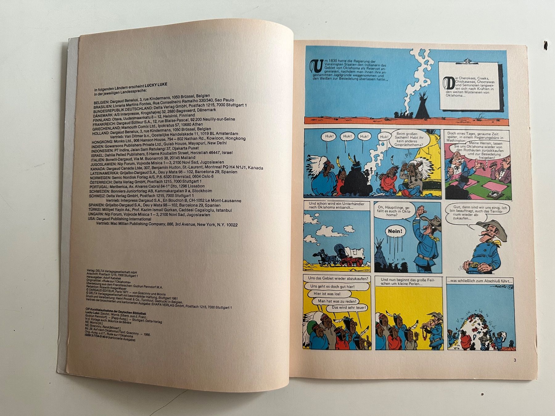 Fumetti: LUCKY LUKE BAND 29 - SOFTCOVER – Usato da Münsingen venduto da Ganjam 3