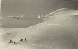 AIROLO Lucendropass und -Gipfel, Touren-Ski-Läufer