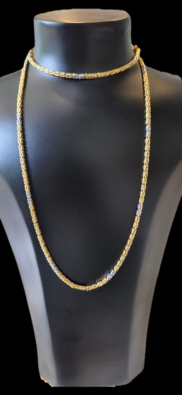 Catenine: 18 Karat Bicolor Königskette – Usato da Zürich venduto da Juwelier_Stauffacher 1