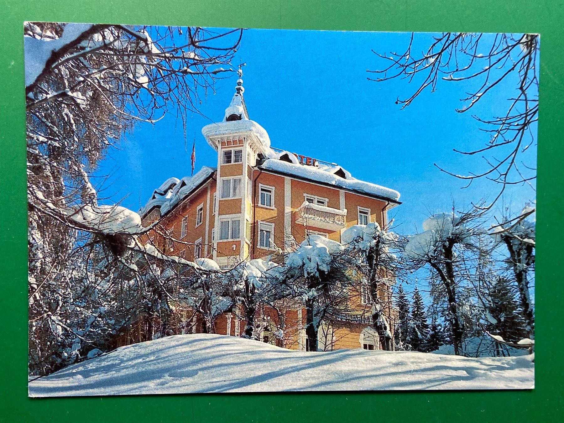 Ansichtskarten: Hotel Schweizerhof, Flims-Waldhaus – Gebraucht aus Steg VS von _vinci_