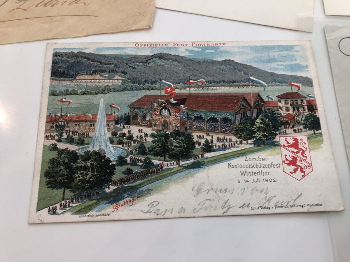 Alle Briefmarken: Sammelschatz WINTERTHUR ab 1879 – Gebraucht aus Lufingen von Rac0 9