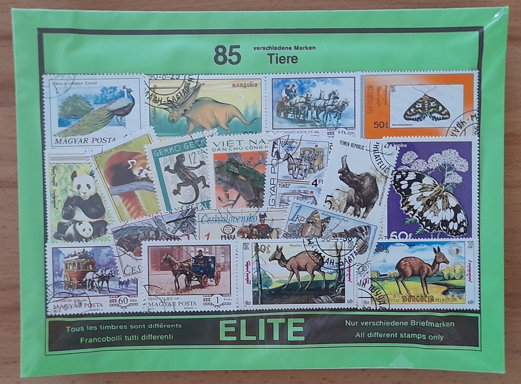 Alle Briefmarken: BRIEFMARKEN-SET alt mit 3x 85 Briefmarken - Versch. Länder – Neu und originalverpackt aus Muttenz von Hotschahi 3