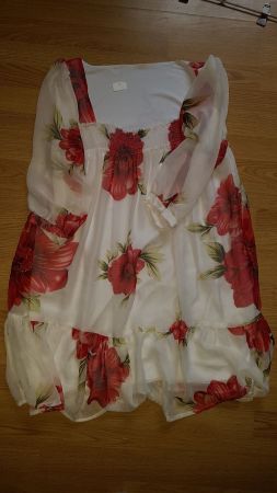 Kleid oder Longbluse ca 40/42 K5