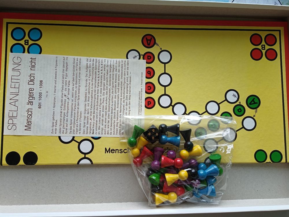 Mensch ärgere dich nicht - beliebte Original Spiel Schmidt | Kaufen auf