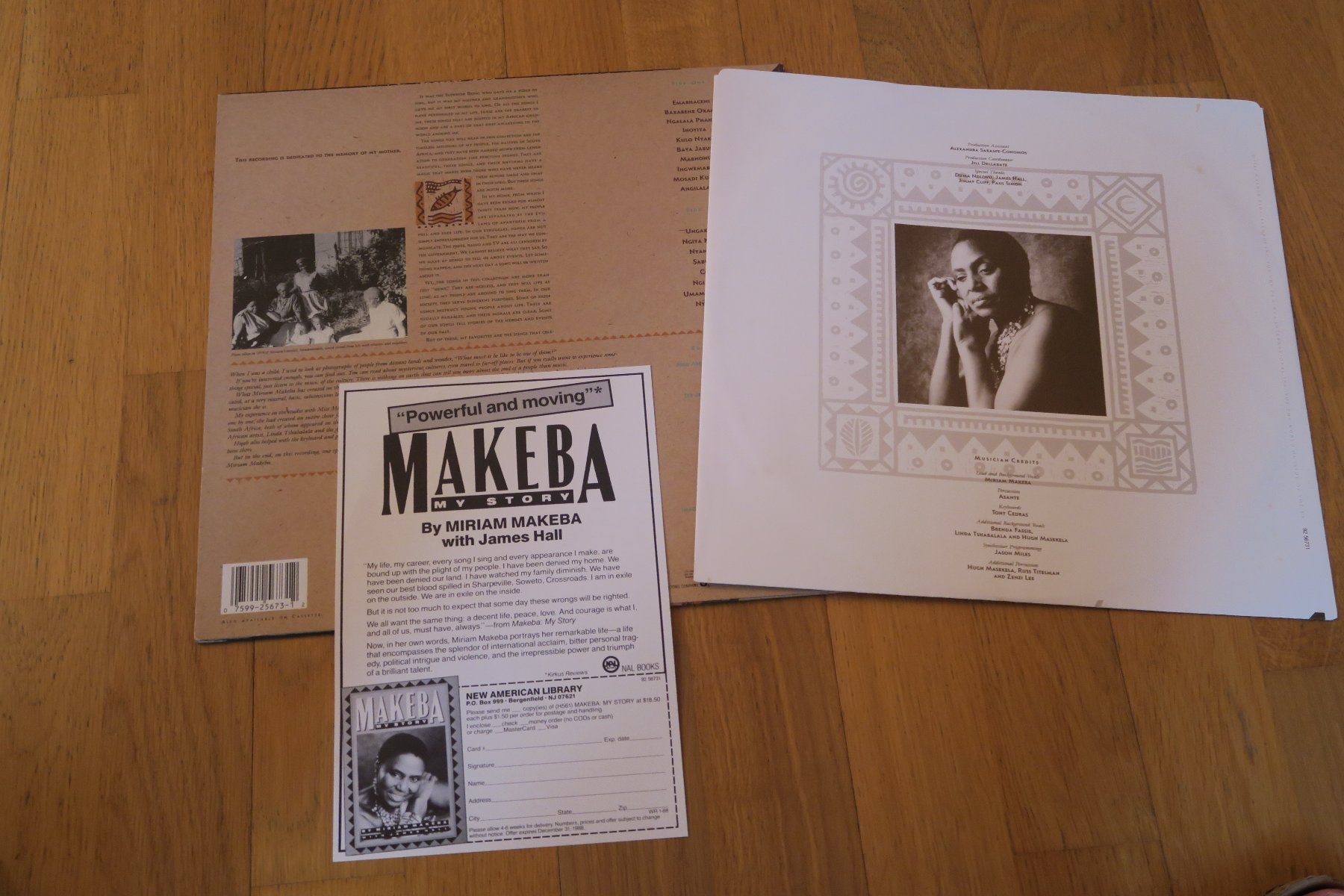 Schallplatten: Miriam Makeba – Sangoma – Gebraucht aus Thun von Karibu70 2