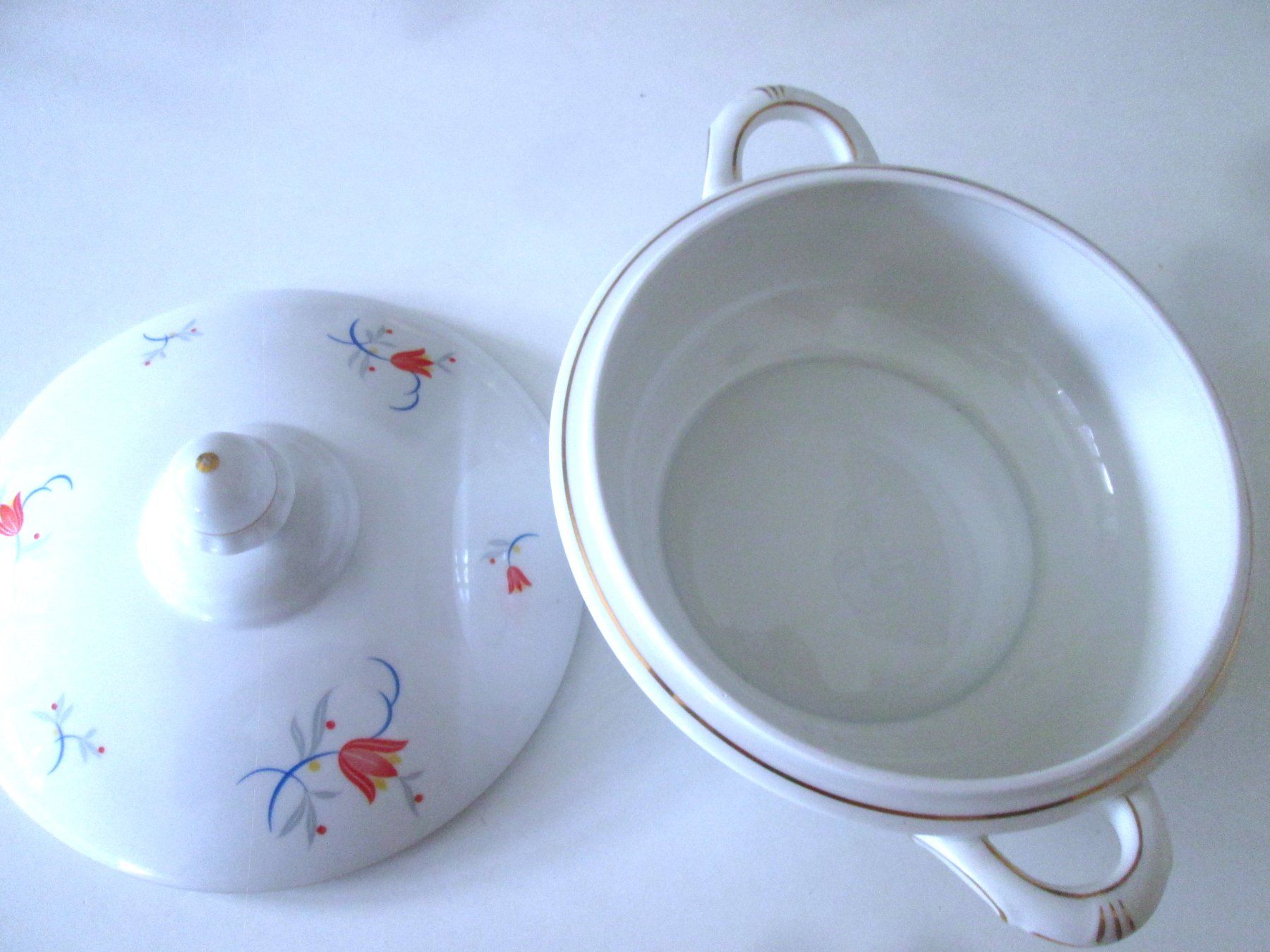 Ciotole: Bayerische Suppenterrine, vintage – Difettoso da Sementina venduto da babucia 1