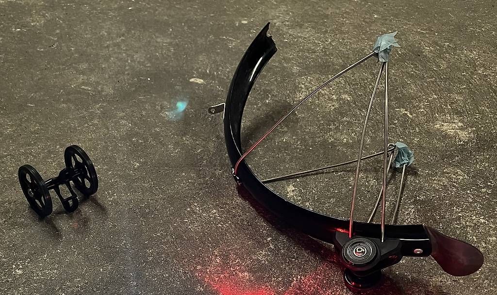 Brompton Ersatzteile: Brompton advanced rear mudguard Schutzblech hinten – Gebraucht aus Zürich von Kimbu_ 1