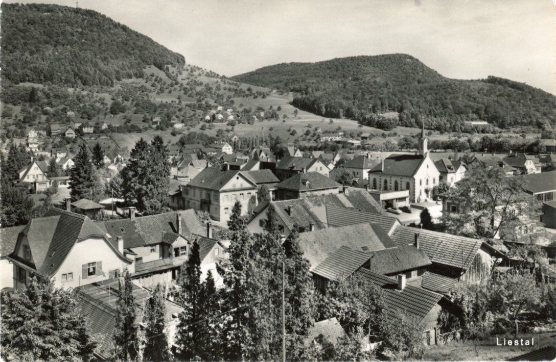 Cartoline postali: Liestal  BL – Usato da Brig venduto da Valcards54
