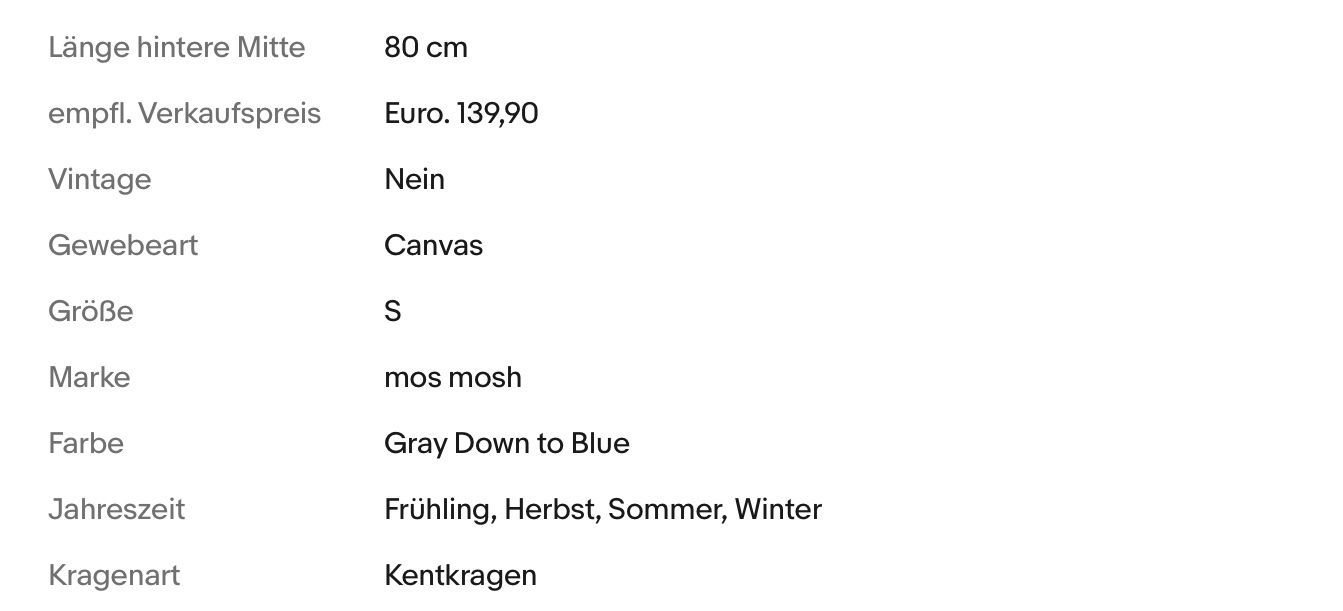 Mos mosh Camicette: Mos Mosh Hemdbluse gestreift in Gr. L – Nuovo e nell'imballaggio originale da Kreuzlingen venduto da shopaholicatheart 5