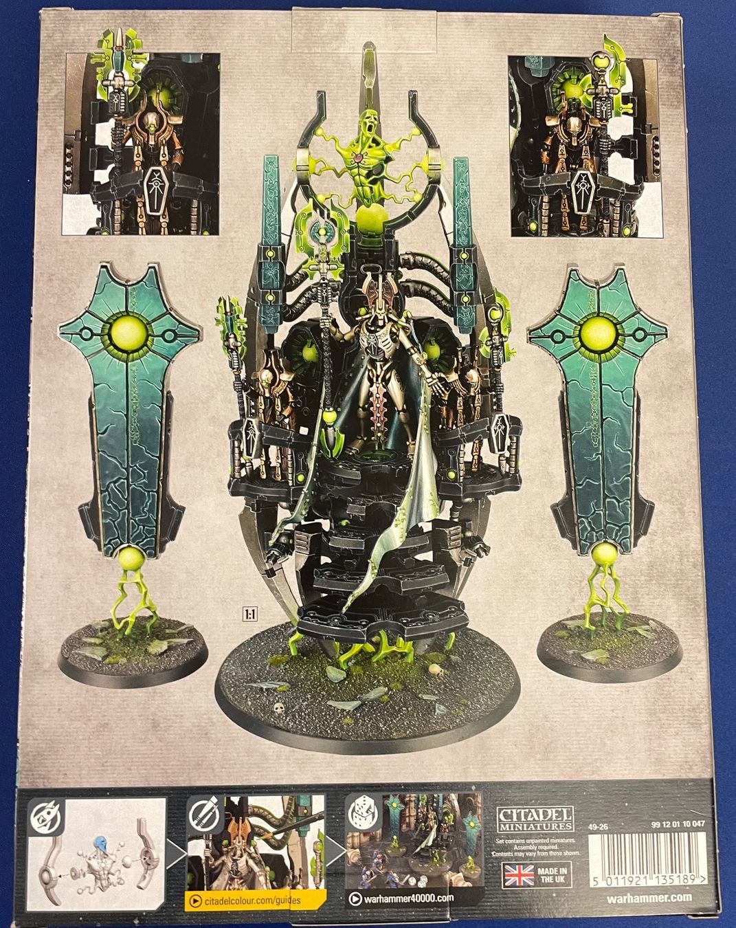 Modellbausätze & Standmodelle: Warhammer 40k - Necrons Szarekh, the Silent King – Neu und originalverpackt aus Walchwil von  1