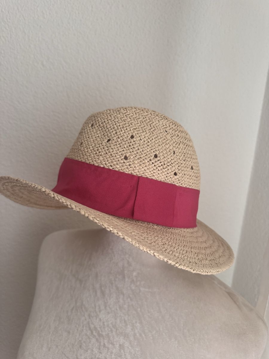 H&M Chapeaux, bonnets & casquettes: H&M Damen Sonnen Hut pink  Gr.M – D'occasion à Pfäffikon SZ par EMMA0111 1