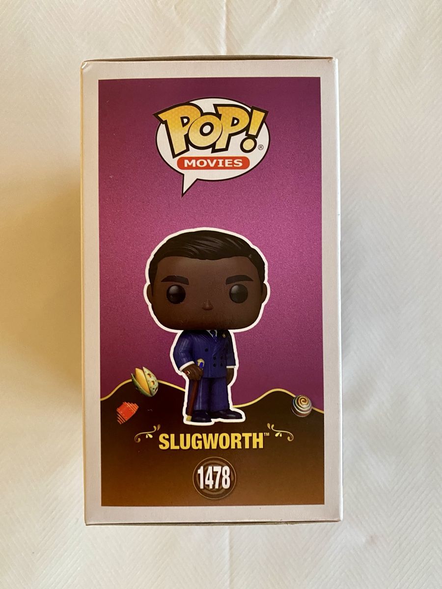 Funko Statuette: Funko Pop Wonka Slugworth 1478 – Nuovo e nell'imballaggio originale da Oberembrach venduto da theZaz 1