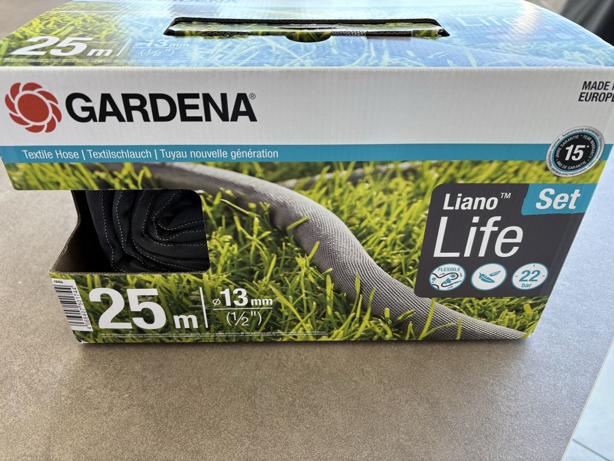 Gardena Tuyaux & tubes: Gartenschlauch Gardena 25 m Textilgewebe – Neuf avec emballage d'origine à Safenwil par sammelricadro