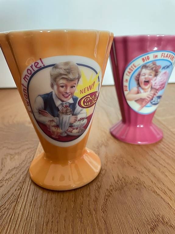 Villeroy & Boch Bicchieri: 2 Eisbecher Villeroy & Boch 1748 Luxembourg – Usato da Neerach venduto da Allerlei_2009 1