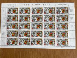 Feuille complète 1941
