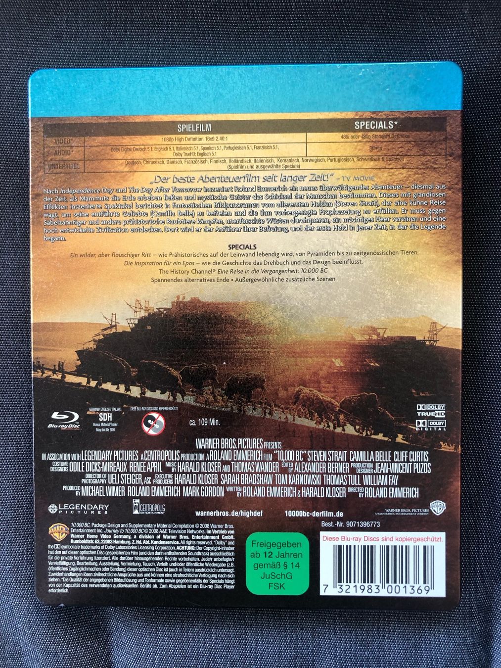 Tutti i DVDs: 10.000 BC Blu-ray Disc – Nuovo (secondo la descrizione) da Zürich venduto da vl_ad 1