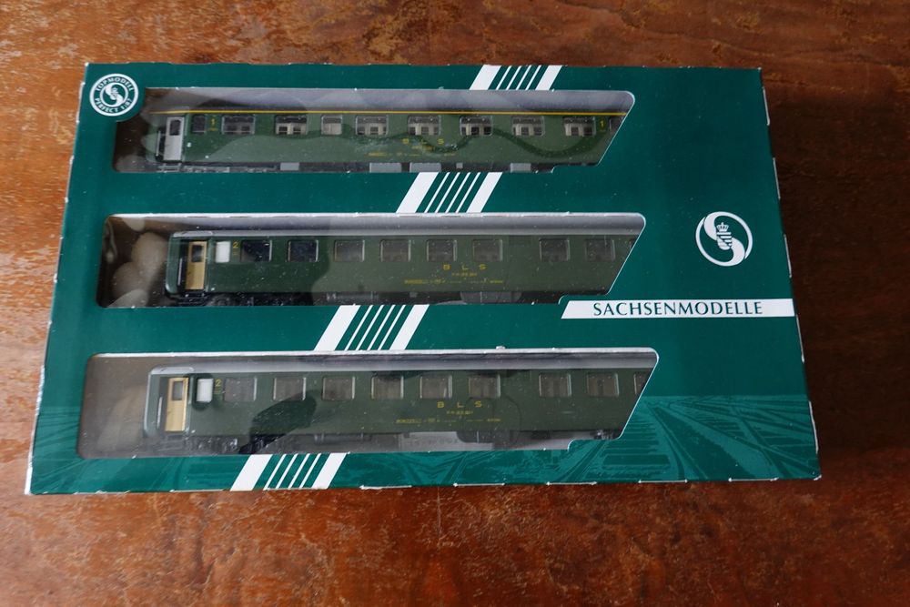BLS Set 14017 von Sachsenmodelle ; HO ; GL - Neuwertig (Neu (gemäss ...