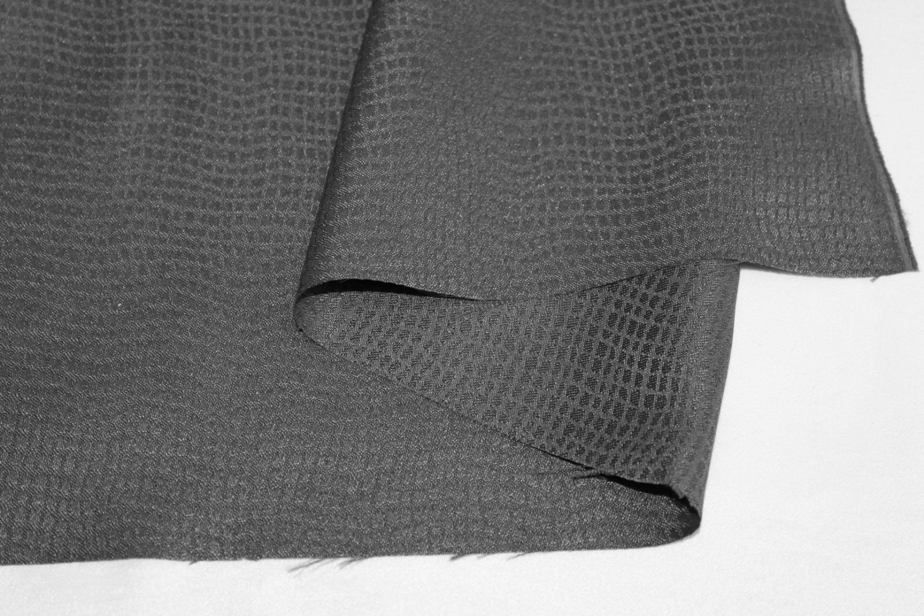 Tessuti: Stoff Kleiderstoff Jacquard d.grau – Nuovo (secondo la descrizione) da Obfelden venduto da solomon111 3