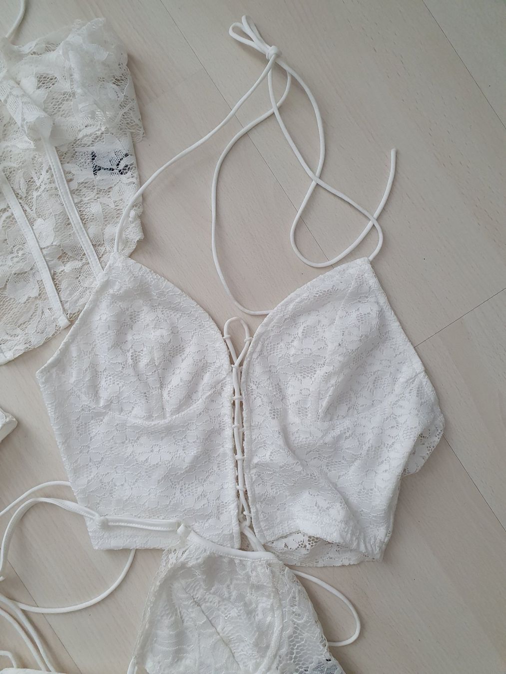 Tops: 4 helle Corsagentops Gr S – Neuf (Voir description) à Münsingen par BlackTears-3 3