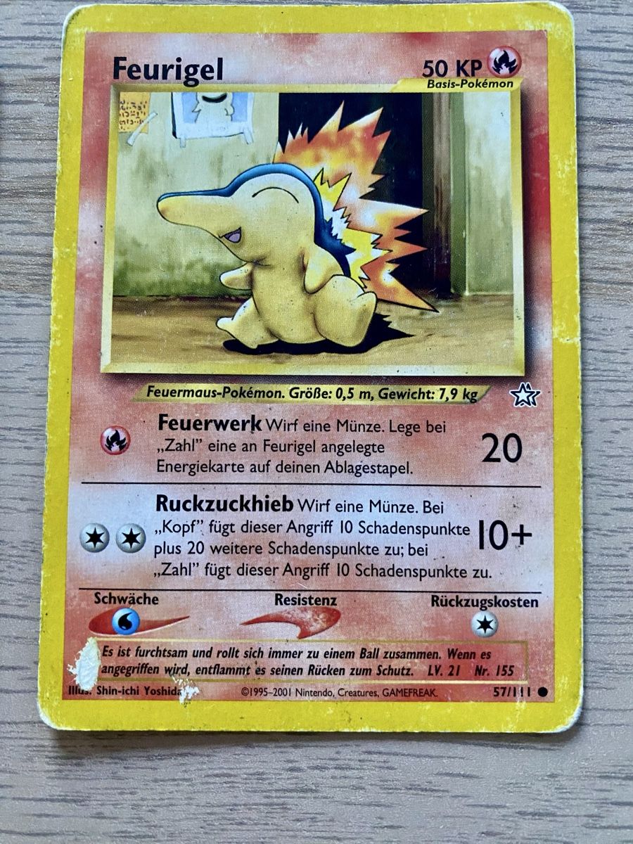 Pokémon Cartes à collectionner: Pokemon Karten Feurigel, Evoli, Lapras, Magnetilo, Voltobal – D'occasion à Haldenstein par lisipe 4