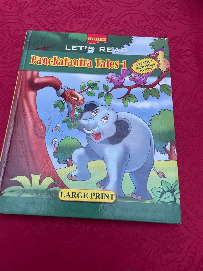 Bücher: Panchatantra Tales 1 Let's read Large print – Gebraucht aus Bergdietikon von book-4-you