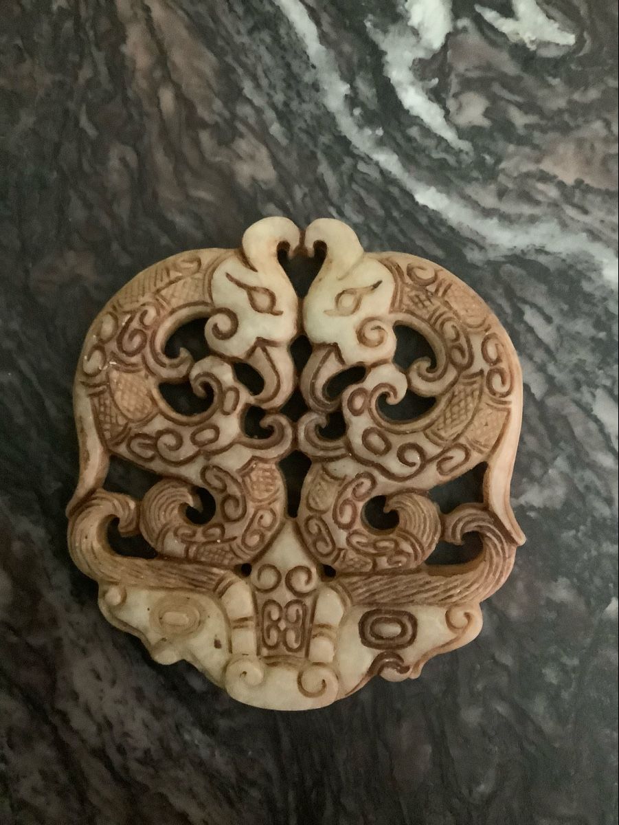 Ciondoli: Altes Jade Amulett – Usato da Zürich venduto da Albatros57 1