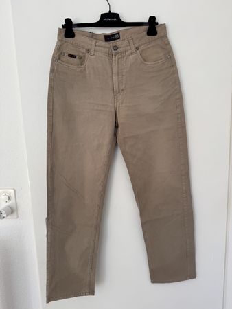 Carlo Colucci Jeans beige Grösse W33 L32 Made in Italy