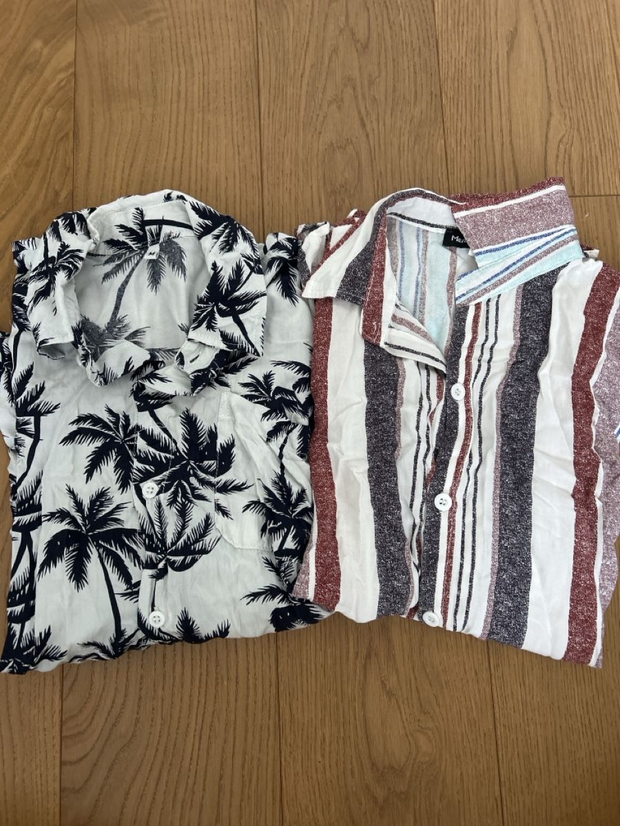 Camicie: 2 Herren Strandhemde Gr. M – Usato da Fraubrunnen venduto da alne777