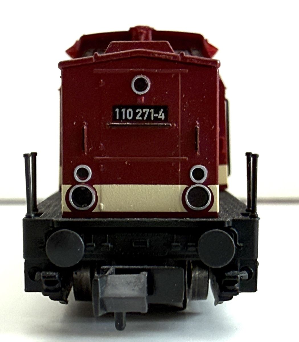 Fleischmann Modellini di ferrovie: Diesellokomotive BR 110 der DR – Usato da Basel venduto da Juland 7