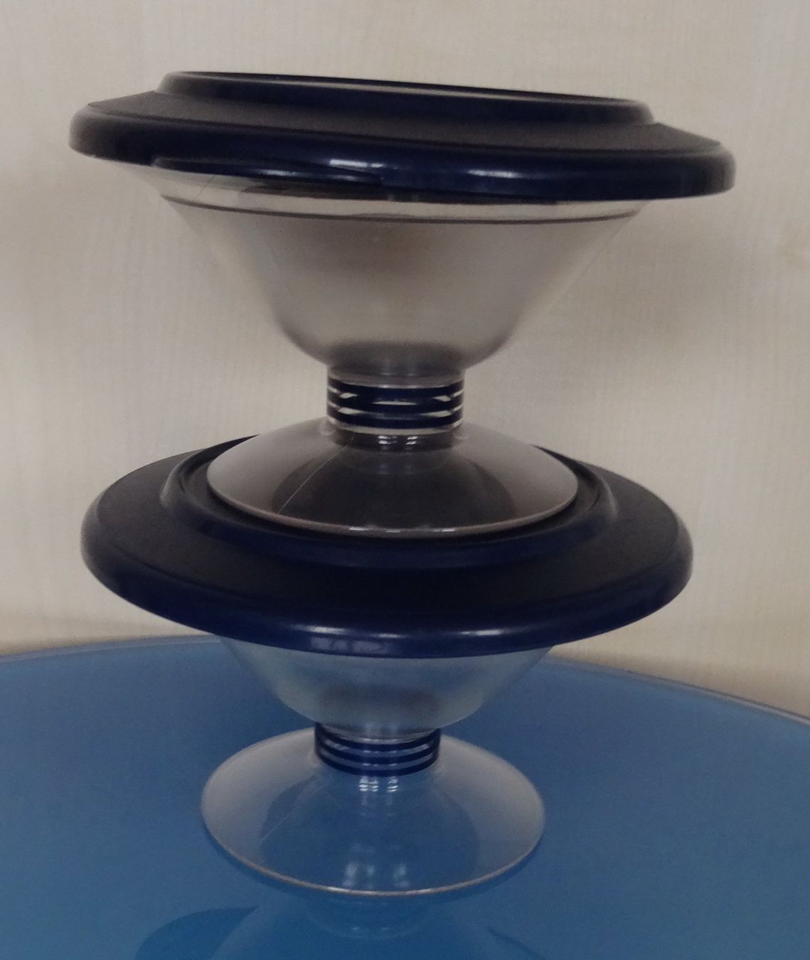 Tupperware Contenitori & Simili: Tupperware Dessert m Deckel blau – Usato da Speicher venduto da Metoyou11 1