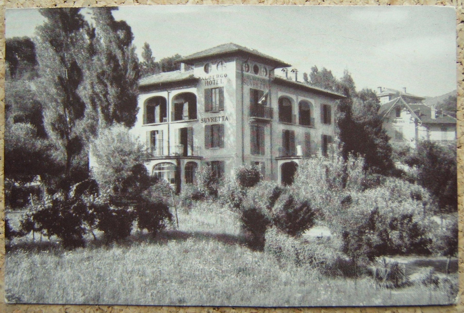 Cartoline postali: AK HOTEL PENSION SUVRETTE - LUGANO – Nuovo (secondo la descrizione) da Brunnen venduto da Nonne04