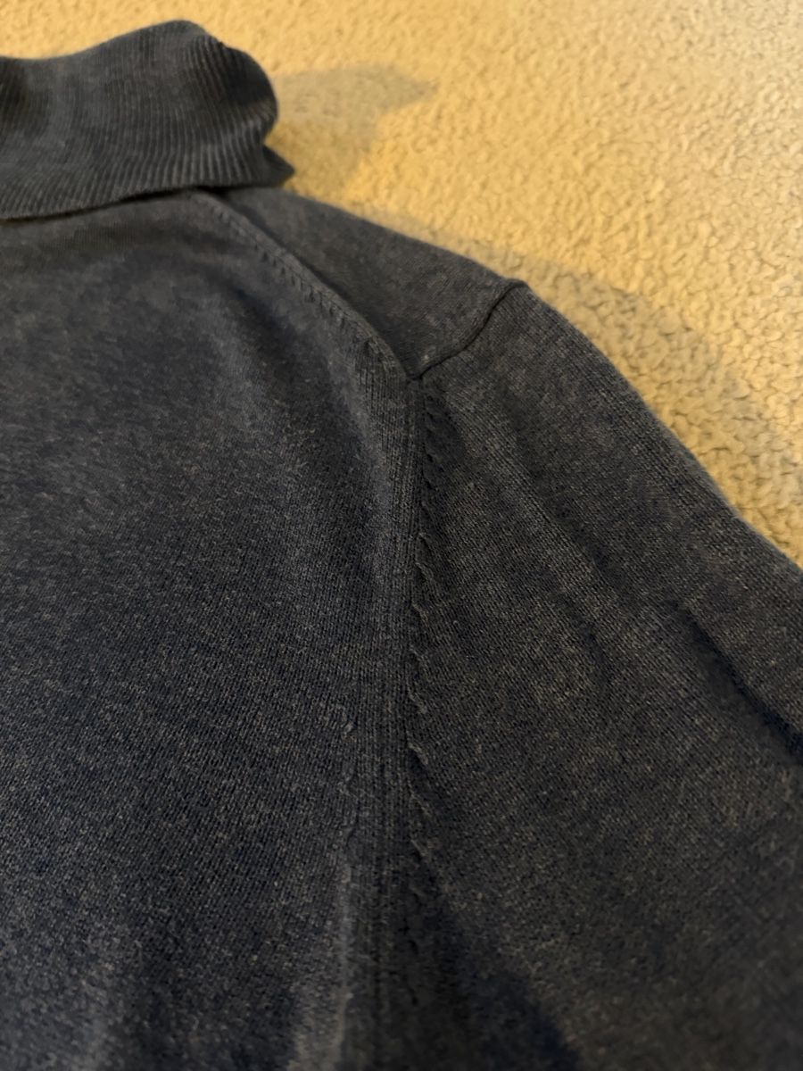 Pullover & Sweatshirts: Blauer Rollkragenpullover Turtleneck Langarmshirt – Gebraucht aus Zürich von ole_8rwr 3