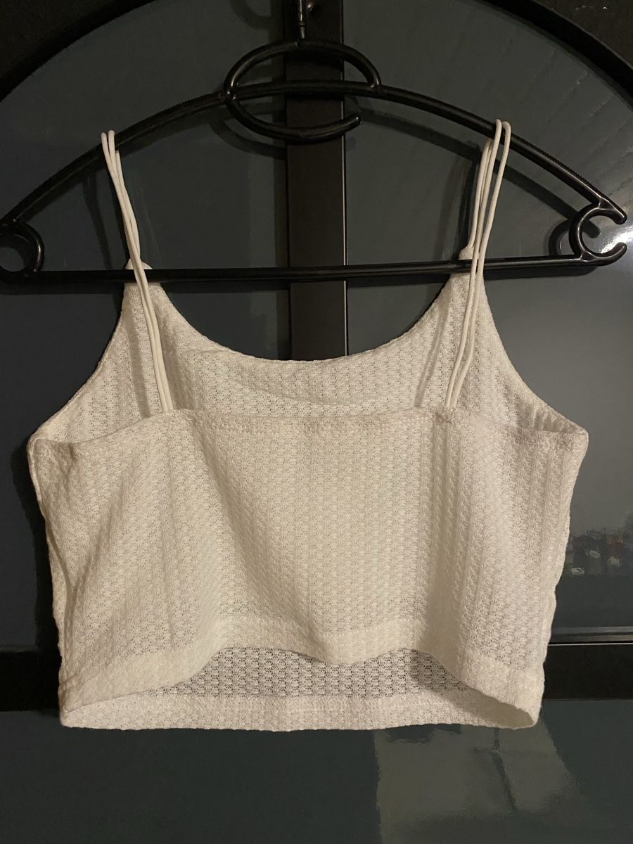 Shein Top: Weisses Sommer Top, Grösse 36/S – Nuovo (secondo la descrizione) da Sitterdorf venduto da SecondHandRe 1