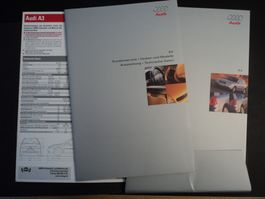Prospekt Mappe Audi A3 1999