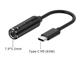 HP DC zu USB-C Ladeadapter 65Watt