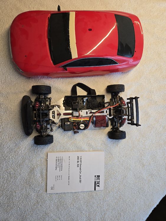 Reely 1:10 RC Car Audi S5 4WD BL (Gebraucht) in Luzern für CHF 25 – mit ...