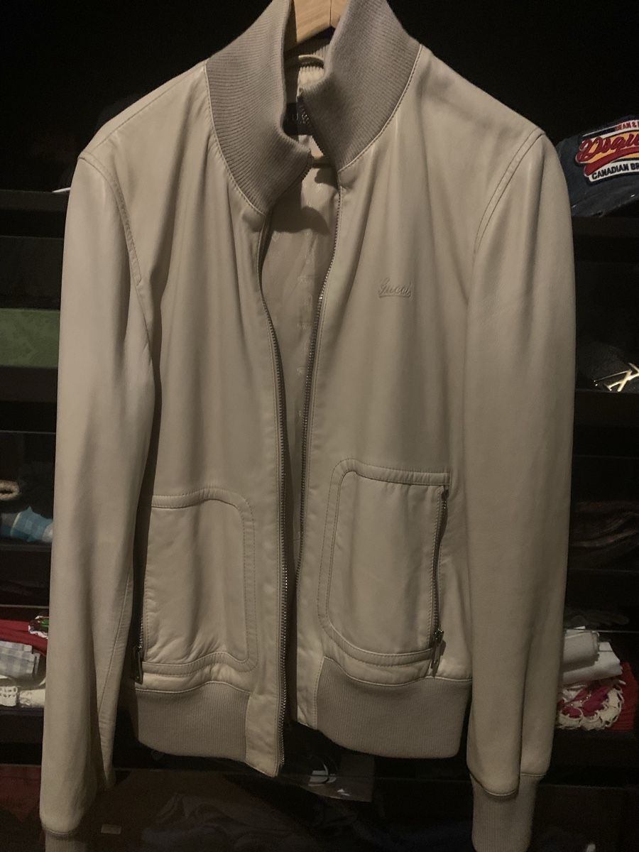 Gucci Giacche: Gucci Lederjacke Unisex original – Usato da Pratteln venduto da ser_lnf5
