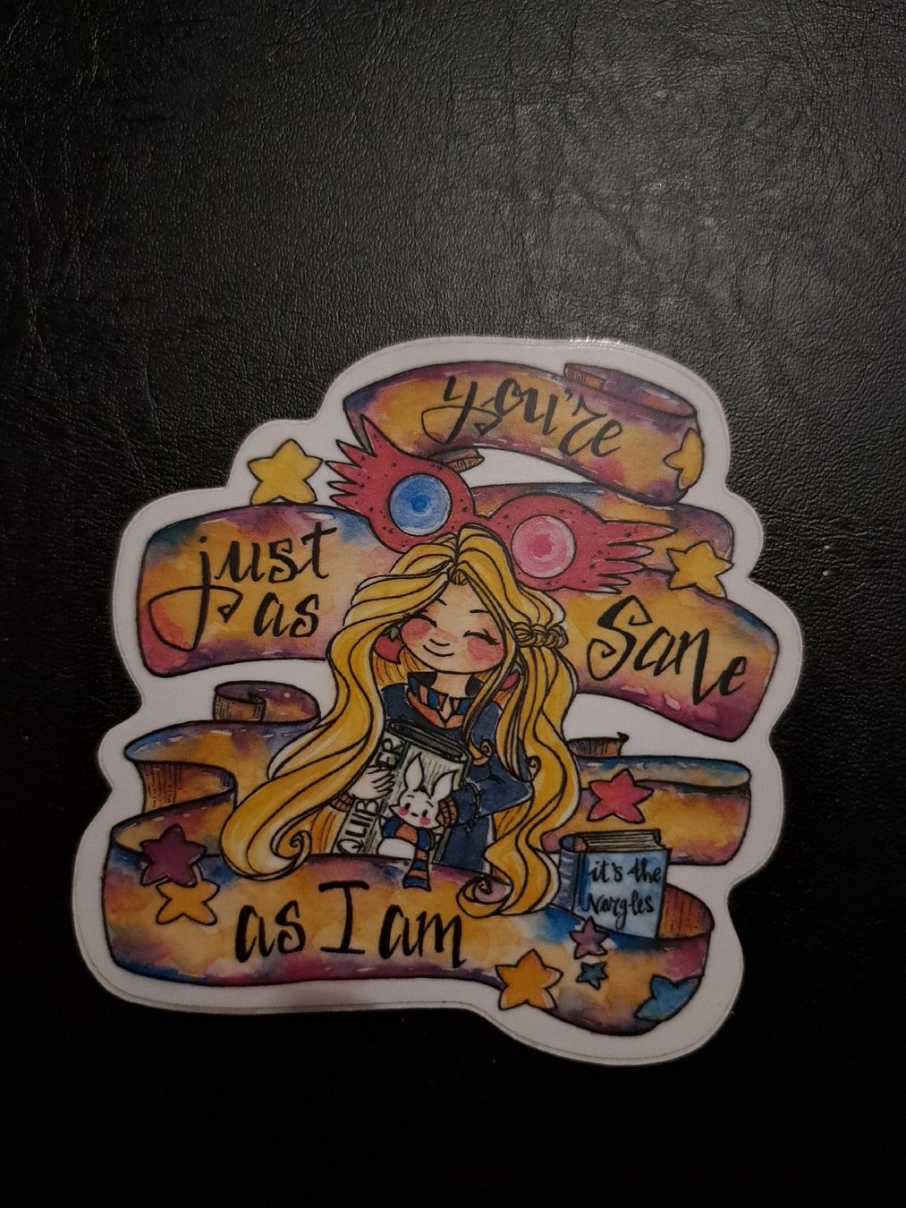Aufkleber: Sticker Harry Potter Luna Lovegood – Neu und originalverpackt aus Zürich von dph_r9t2