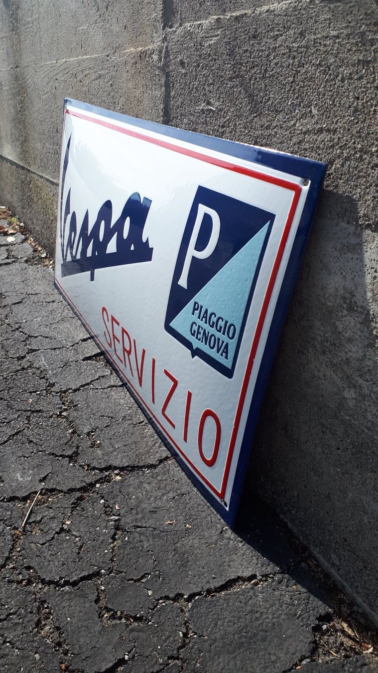 Ecriteaux: Emailschild Vespa – D'occasion à Zürich par timbuktu03 1