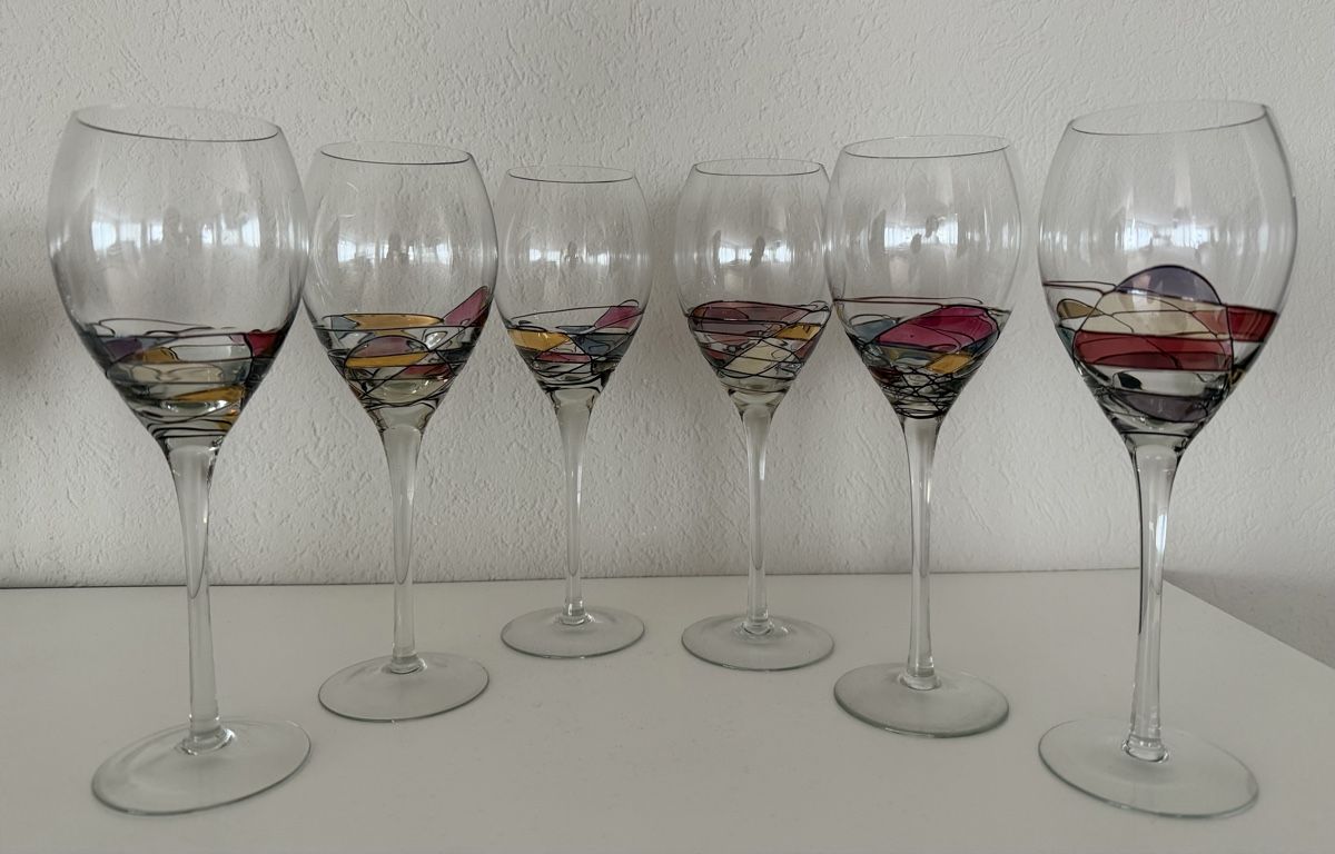 Bicchieri: SET DIV.GLAS K&K West Germany – Usato da Rickenbach b. Wil venduto da paffy 2